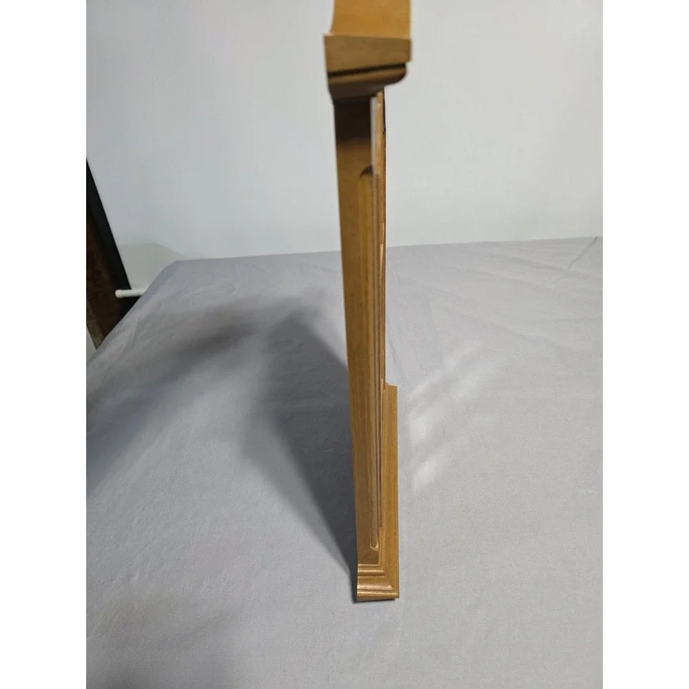 Vintage MCM Homco Cathedral Window 9 Pane Wall Haning Mirror Wood Look ~ Retro